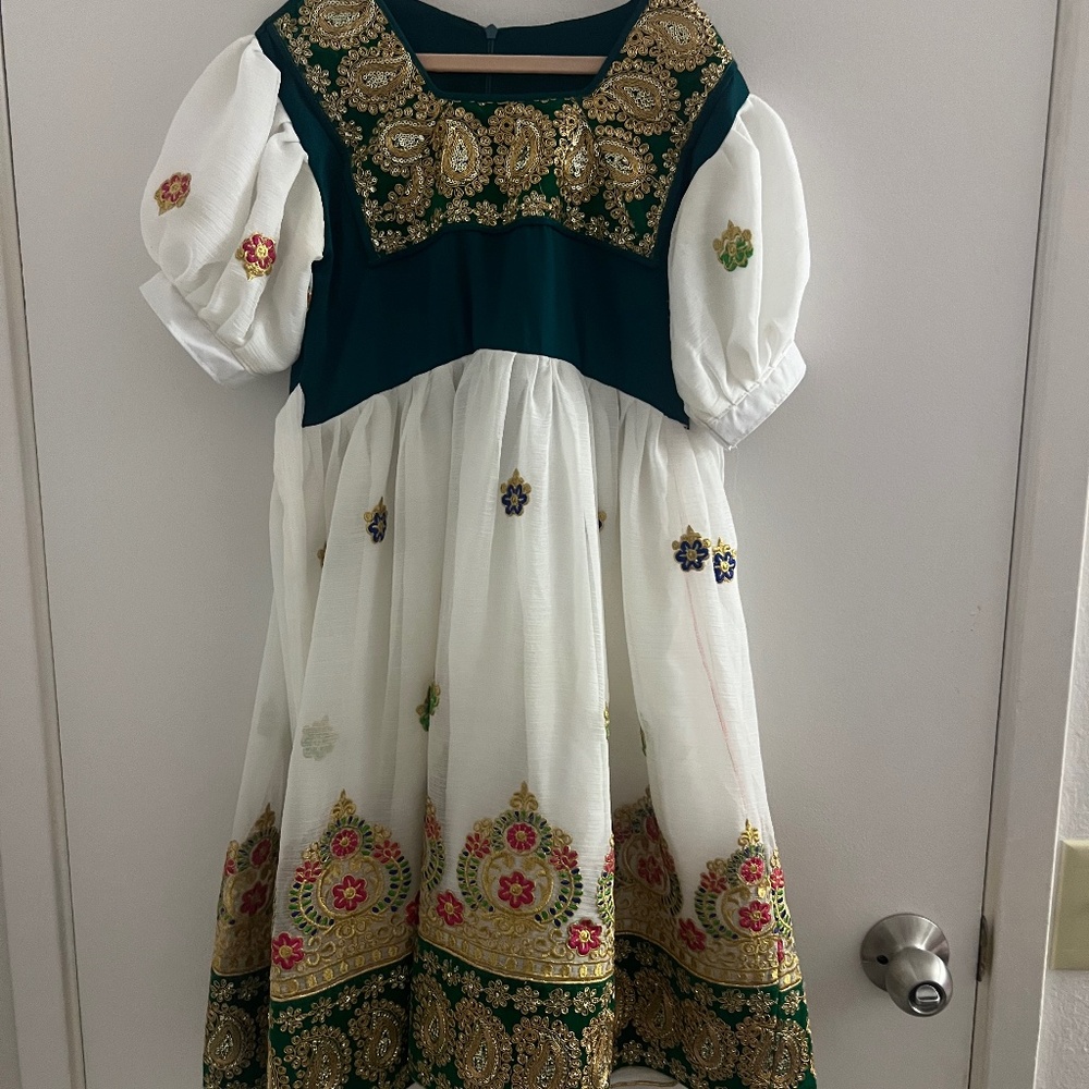 3 piece afghani clothes (girls)